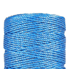 Lanko pro elektrický ohradník, průměr 2,5 mm, modré, délka 200 m