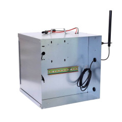 Přenosná schránka na zdroj ohradníku fencee, regulátor pro solární panely 40, 100, 200 W