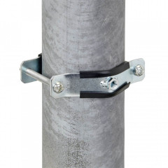 Sada pro elektrický ohradník ploché izolátory M6 s objímkou - 25 ks