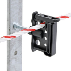 Sada pro elektrický ohradník ploché izolátory M6 s objímkou - 25 ks