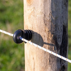 Sada kruhové izolátory pro elektrický ohradník 250 ks včetně šroubovacího nástavce